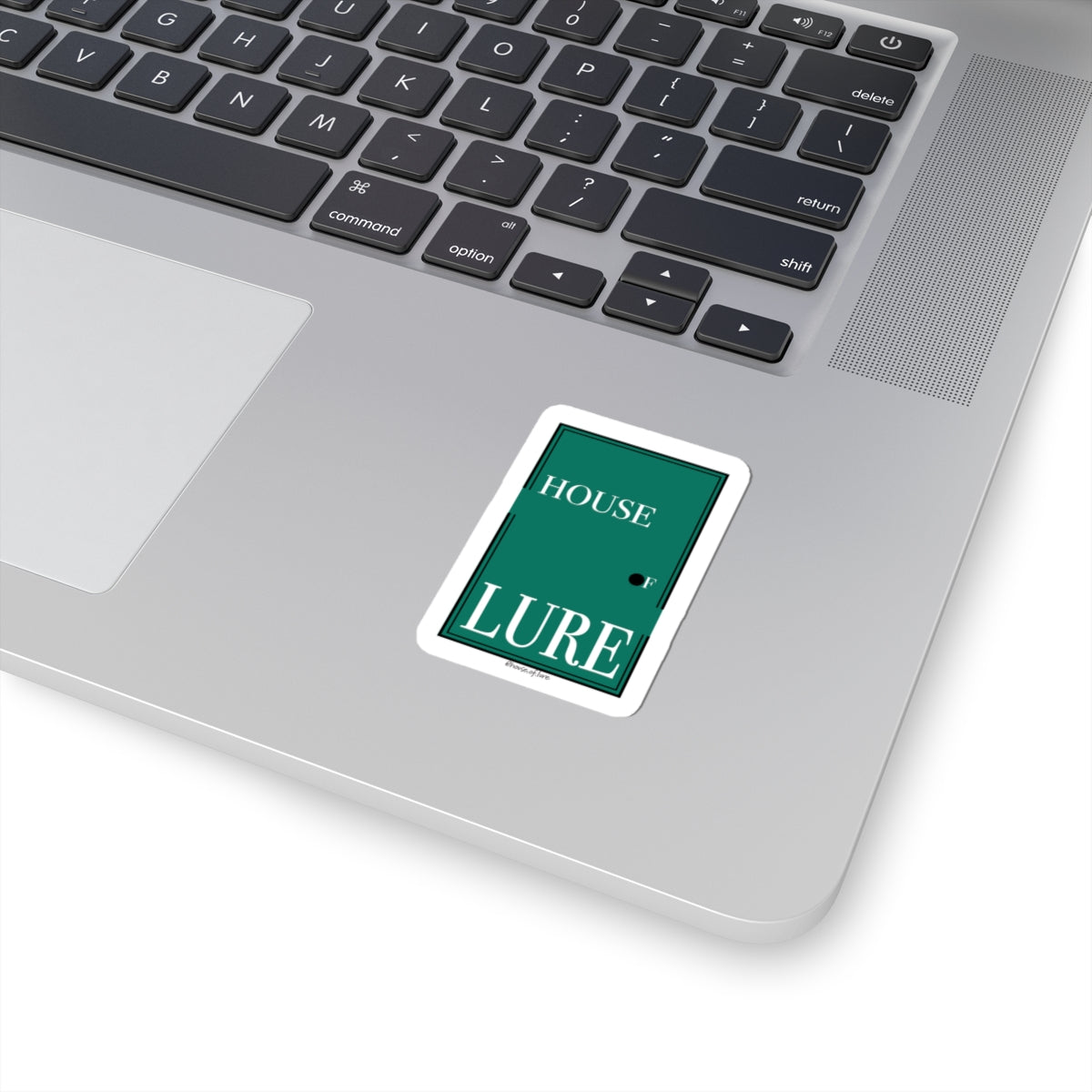 House of Lure Sticker — Green Door Kiss-Cut Decorative Sticker