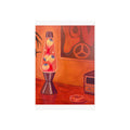 Retro Lava Lamp Fine Art Poster – 70s Peace Sign Room Decor