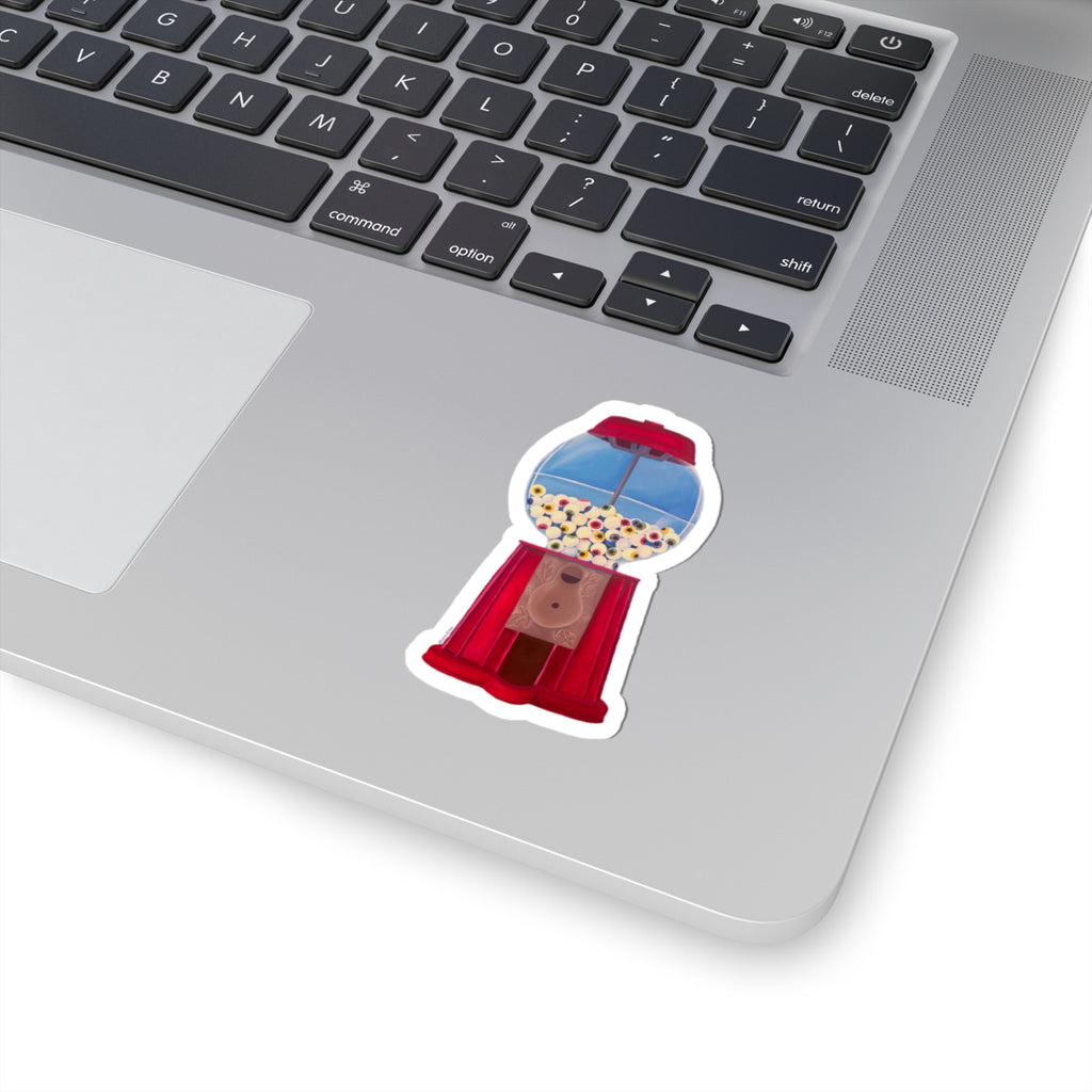 Retro Gumball Machine Sticker