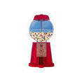 Gumball Machine Kiss-Cut Sticker — Retro Red Candy Machine Sticker for Laptops, Water Bottles & Notebooks