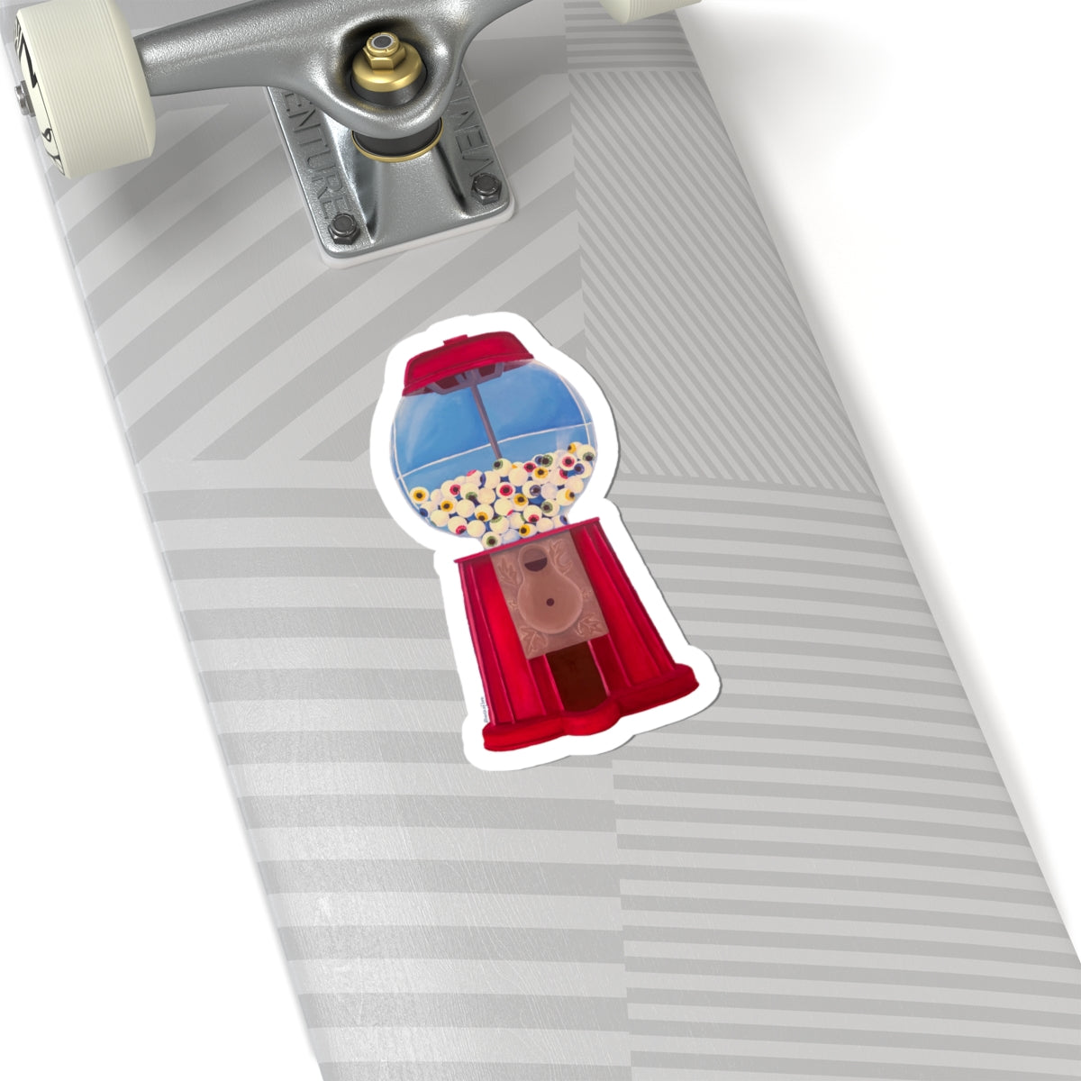 Retro Gumball Machine Sticker