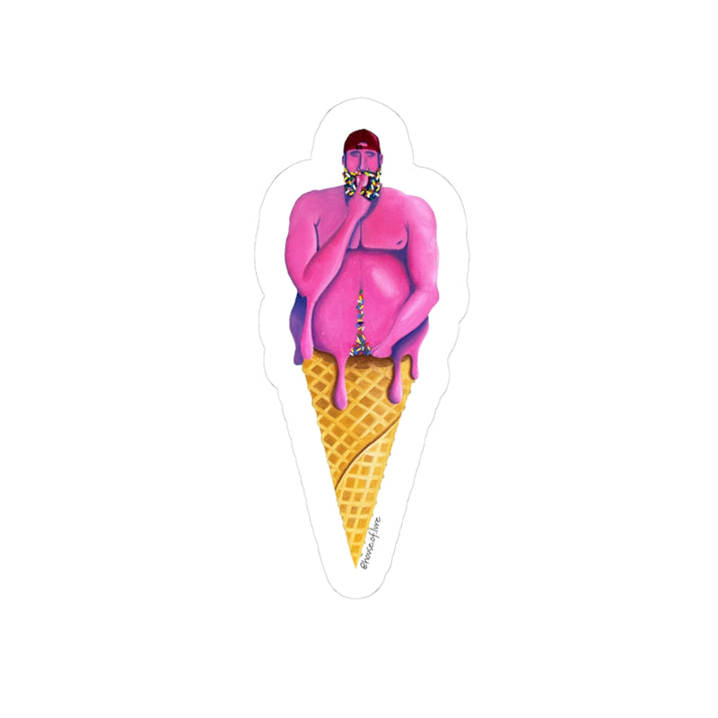Indulge Sticker