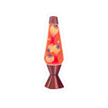 Lava Lamp Sticker — Retro Orange Eyeball Design Kiss-Cut Vinyl